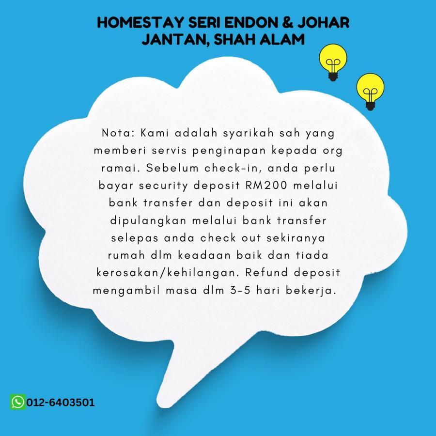 Johar Jantan Apartment Shah Alam Ngoại thất bức ảnh